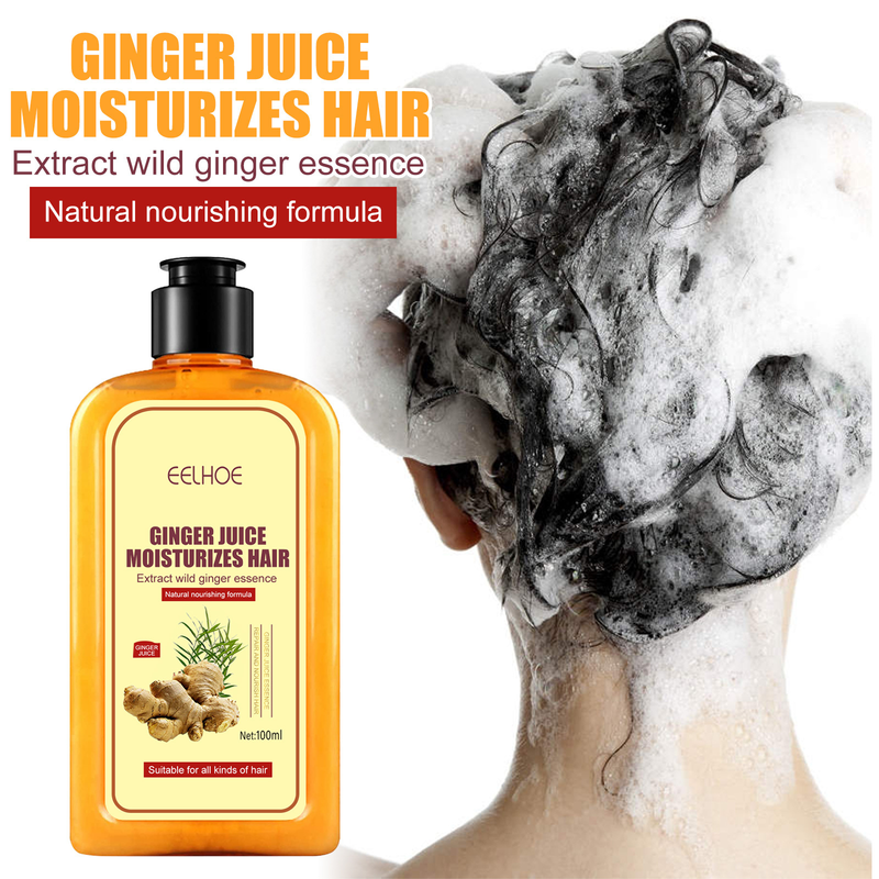 EELHOE Shampoo nutriente forte per le radici allo zenzero, ripara la caduta dei capelli e fissa lo shampoo_voghion.com