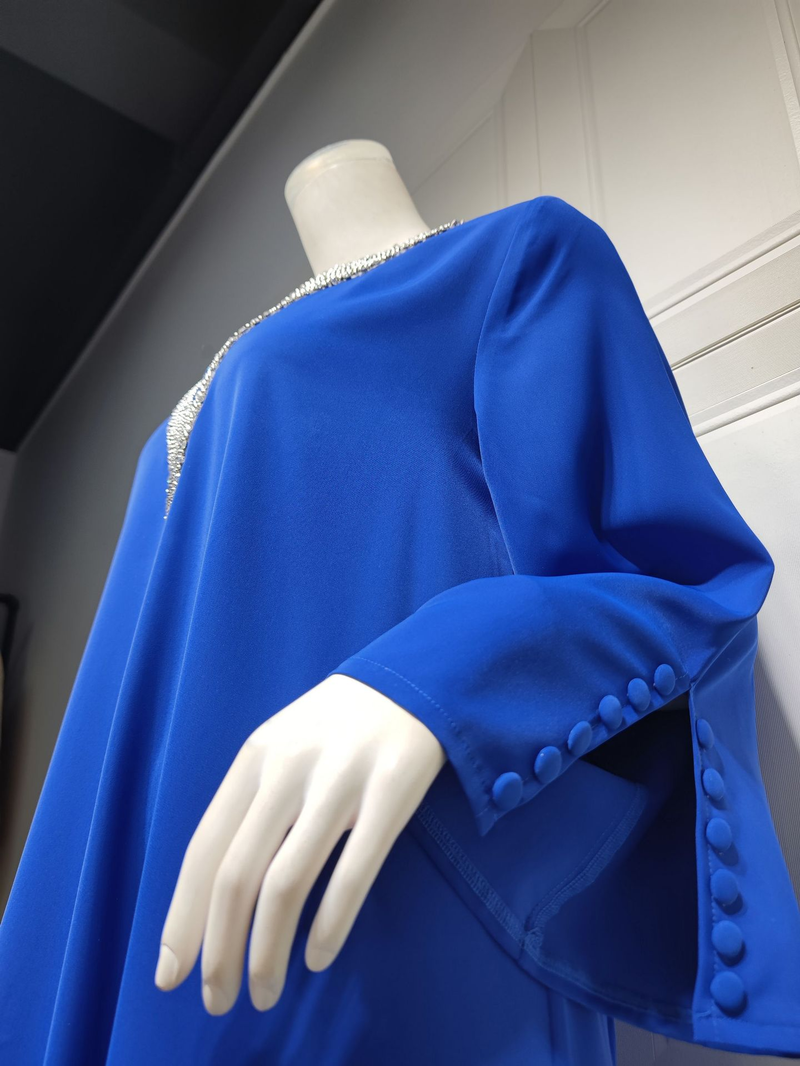 Muslimische Abaya Mit Seilstickerei, Damenrobe, Traditionell, Moderne, Wunderschön, Ramadan_voghion.com