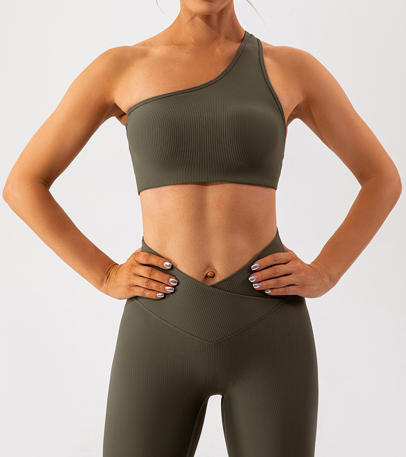 Spring New Bare Sensation Fitness Tank Top Beautiful Back Sports Tight Set Running Breathable Quick-Dry Yoga Clothing_voghion.com