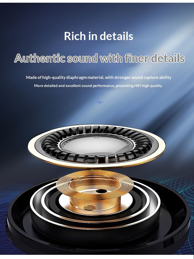 Auricolari stereo Bluetooth sportivi wireless a doppio orecchio, batteria a lunga durata, auricolari magnetici da appendere al collo, auricolari di marca_voghion.com