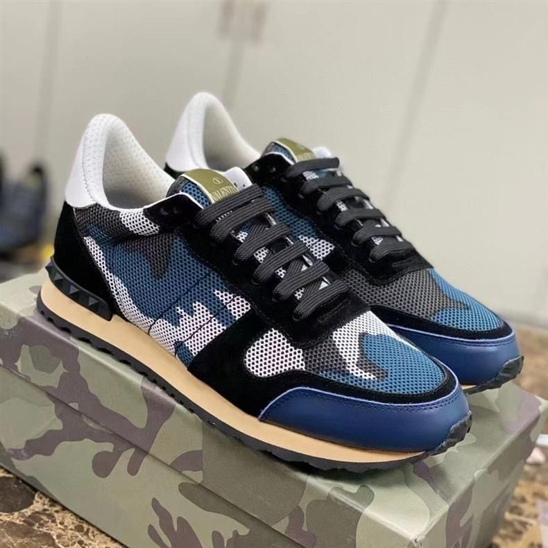 Stilvolle, trendige, niedrig geschnittene, lässige Sportschuhe im Farbblockdesign für Herren mit atmungsaktiven und stoßdämpfenden Nieten zum Laufen_voghion.com