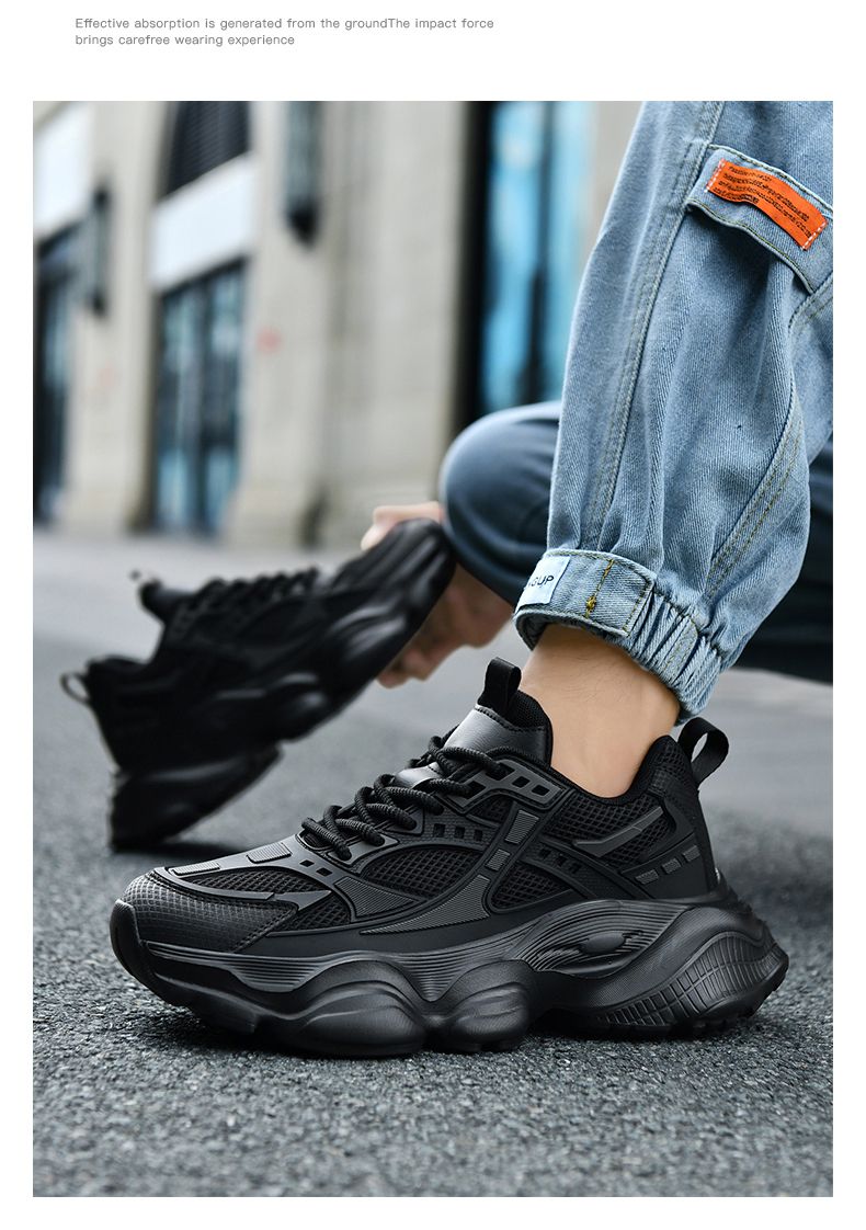 Herrenschuhe Coole Plattform Laufschuhe Herrenmode Gute Größe 48 Straße Sportliche Wanderschuhe Für Männer Hohe Qualität_voghion.com