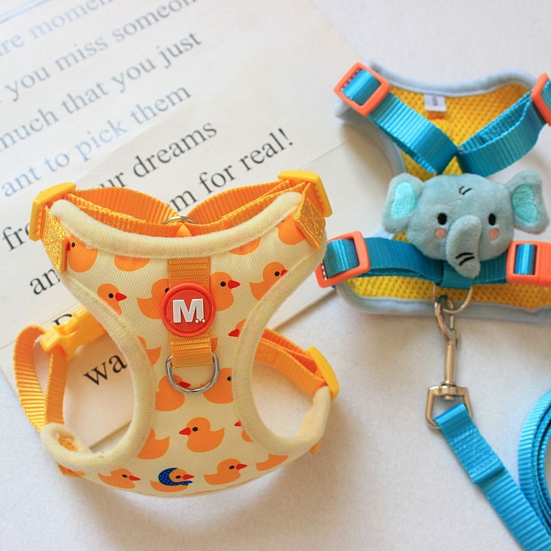 Pet Teddy Bichon Cat Walking Leash Traction Rope Dog Chain Small Puppy Outdoor Harness_voghion.com