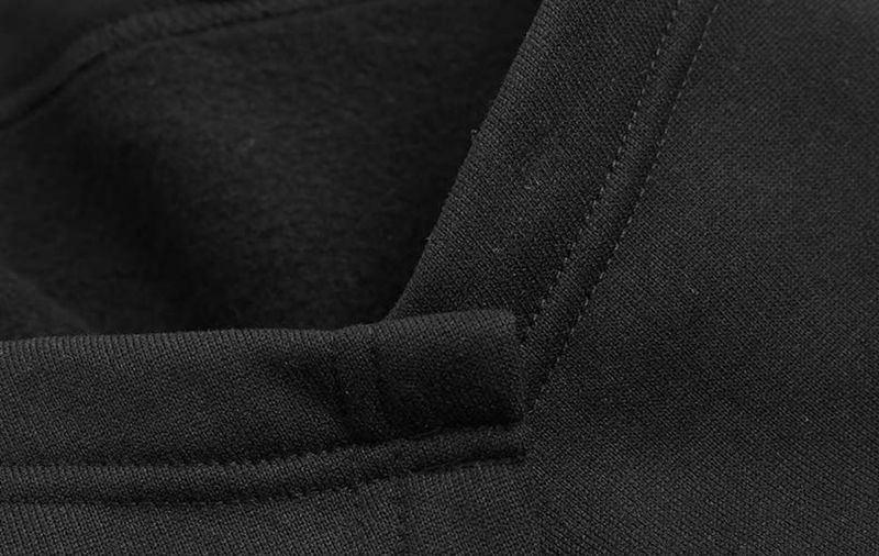 Pulse Foreign Trade Europe et Amérique Vente flash Cape Street Col montant Couleur unie Manches longues Coupe asymétrique Mode Homme_voghion.com