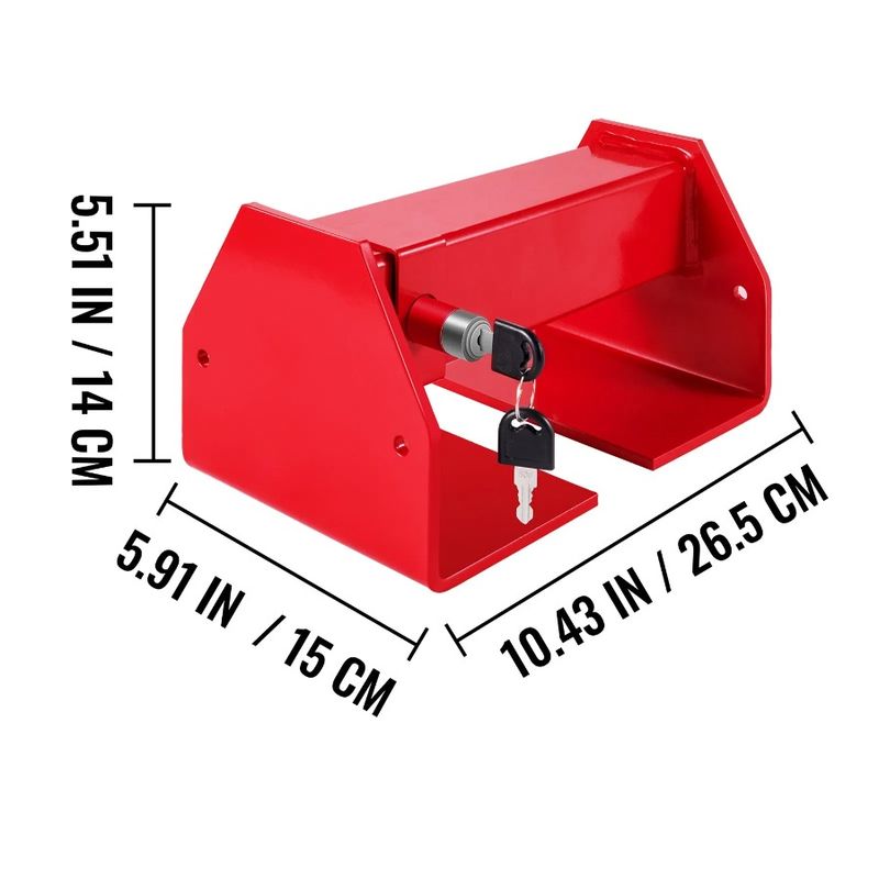 Door Accessories Truck Locking Distance Red Container Lock Shipping Powder-C Keys With 9.84-17.32 Locks Cargo Semi 2 Container_voghion.com