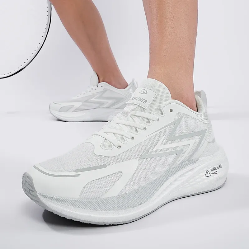 Professionelle Marathon-Laufschuhe, Rennlaufschuhe mit durchgehender Carbonplatte, stoßdämpfende Trainingssportschuhe für Jugendliche_voghion.com