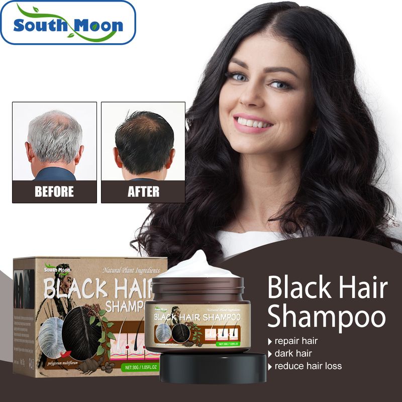 Polygonum multiflorum white to black shampoo deeply repairs, hair, removes dandruff, relieves itching, 2024 popular_voghion.com