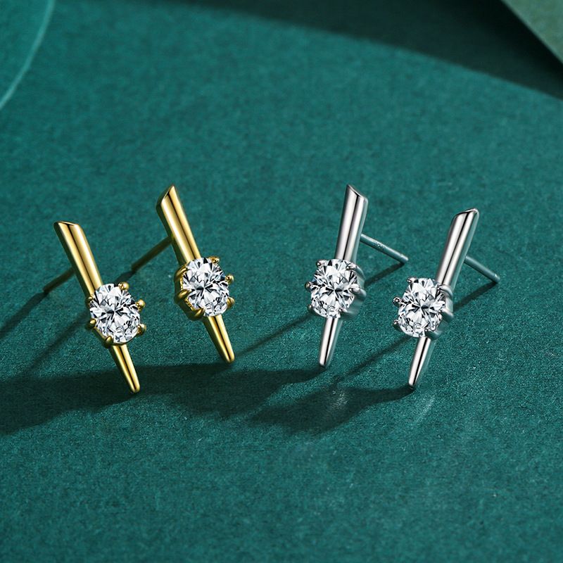 Tancise Silber Zirkon Ohrringe Tropfen Ohrringe für Frauen Hochzeit Party Geschenke_voghion.com