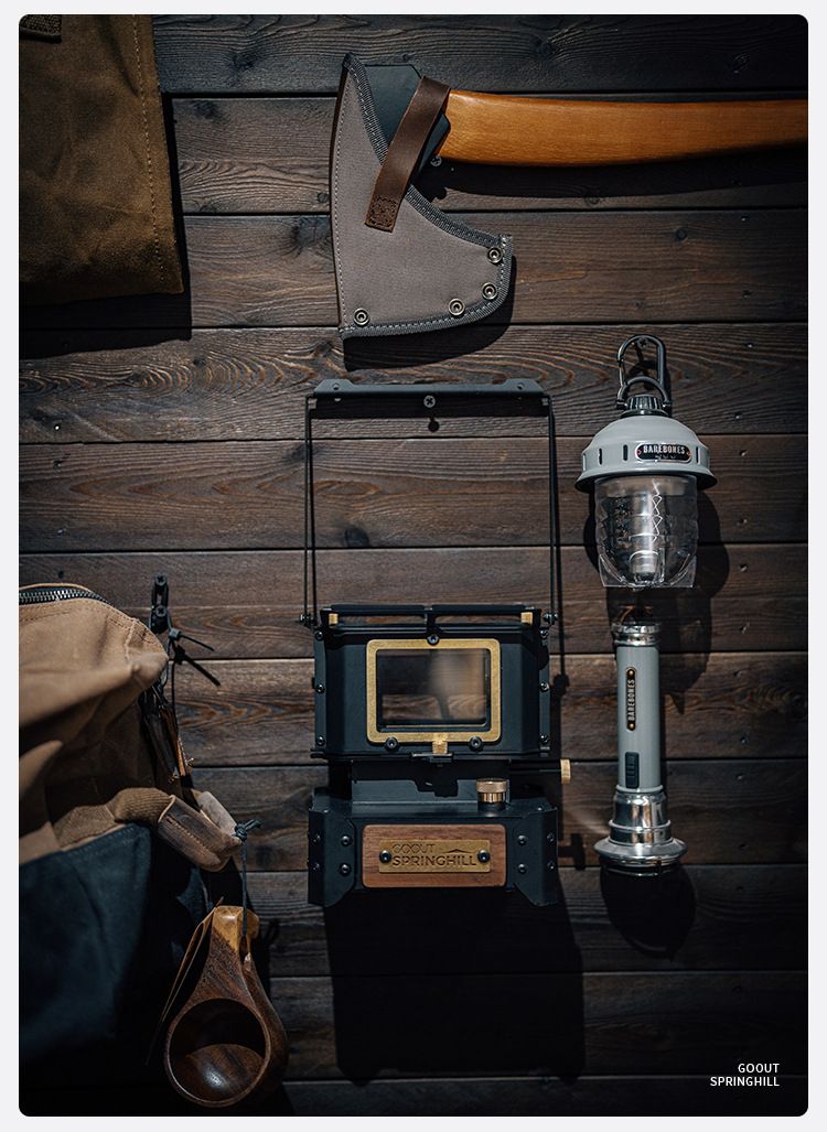 Chunshan Observation Furnace, Glass Lamp, Mini Tea Cooking Kerosene Small Heating Stove, Camping Stove_voghion.com