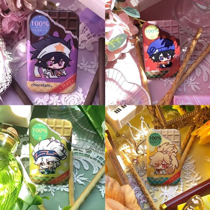 Concave-Convex World Pirates Chocolate Series Badge Two-Dimensional Guzi Thunder Lion Palos_voghion.com