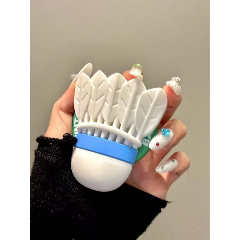 Custodia magnetica 3D TechGlobe Creative Ins Style Childlike Badminton Court compatibile con iPhone 16 Max 15 Pro_voghion.com