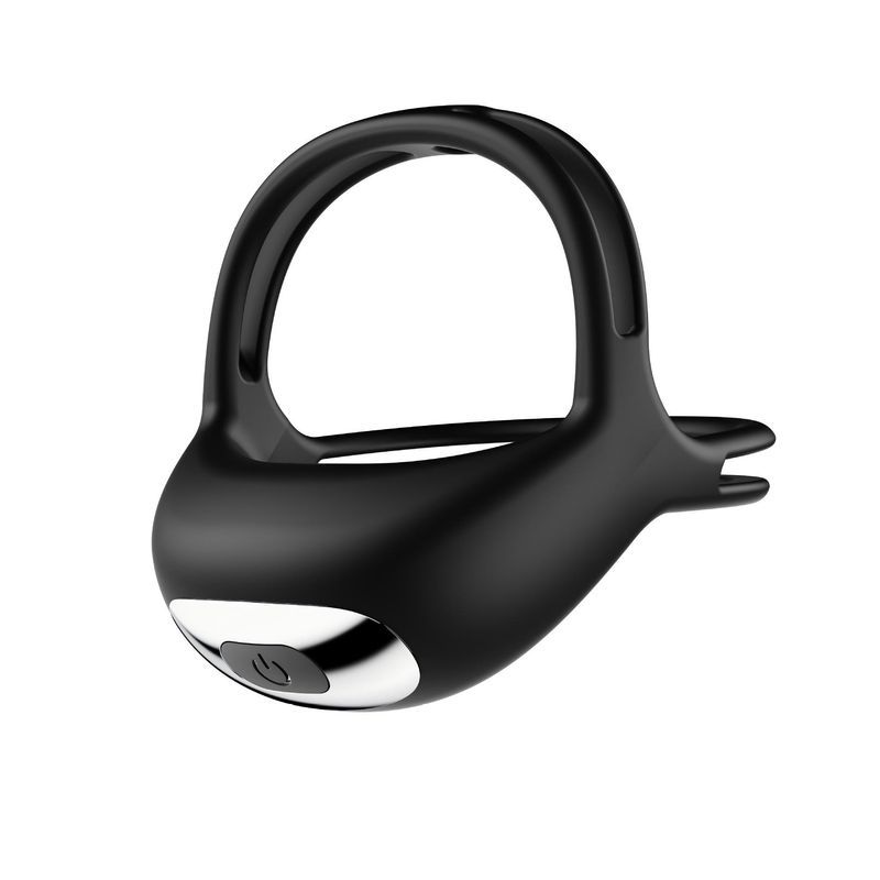 Sınır Ötesi Yeni Ürün Üç Uçlu Kilit Meni Erkek Geciktirme Halkası APP Uzaktan Kumanda Çok Frekanslı Titreşim_voghion.com