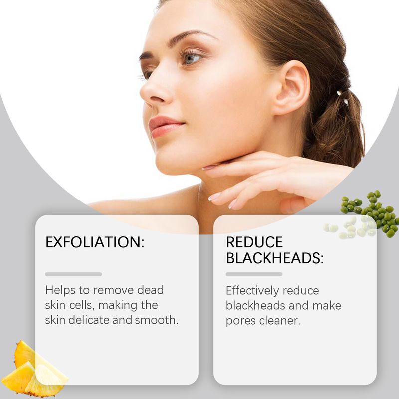 EELHOE Cleansing Flour Gently Cleanses Face, Moisturizes And Hydrates Skin, Refreshing And Non-Greasy Cleansing Flour_voghion.com