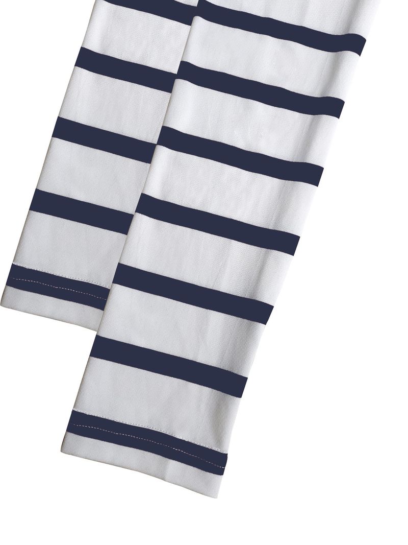 Maglietta a maniche corte in cotone a righe estive 2025 con collo alto, temperamento da pendolare, con cappuccio, da donna, lavorata a maglia_voghion.com