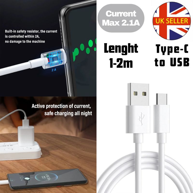 Câble de charge rapide USB-C flexible pour téléphone Android_voghion.com