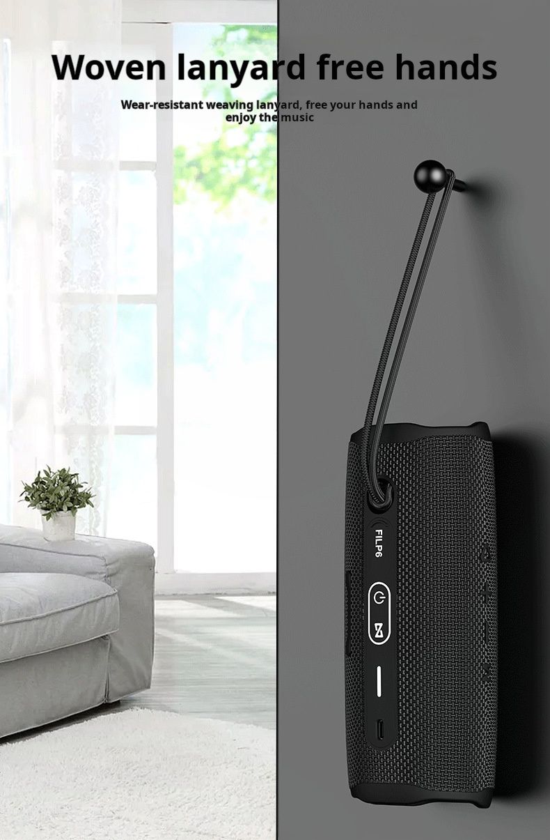 Flip6 Outdoor Waterproof Can Tf Card Slot Wireless Mini Portable Party Subwoofer Bluetooth Speaker_voghion.com