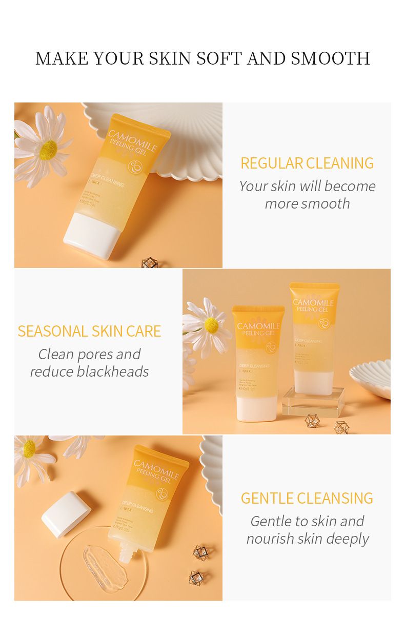 LAIKOU kummeli kooriv geel 60g puhastavad poore näonahale_voghion.com