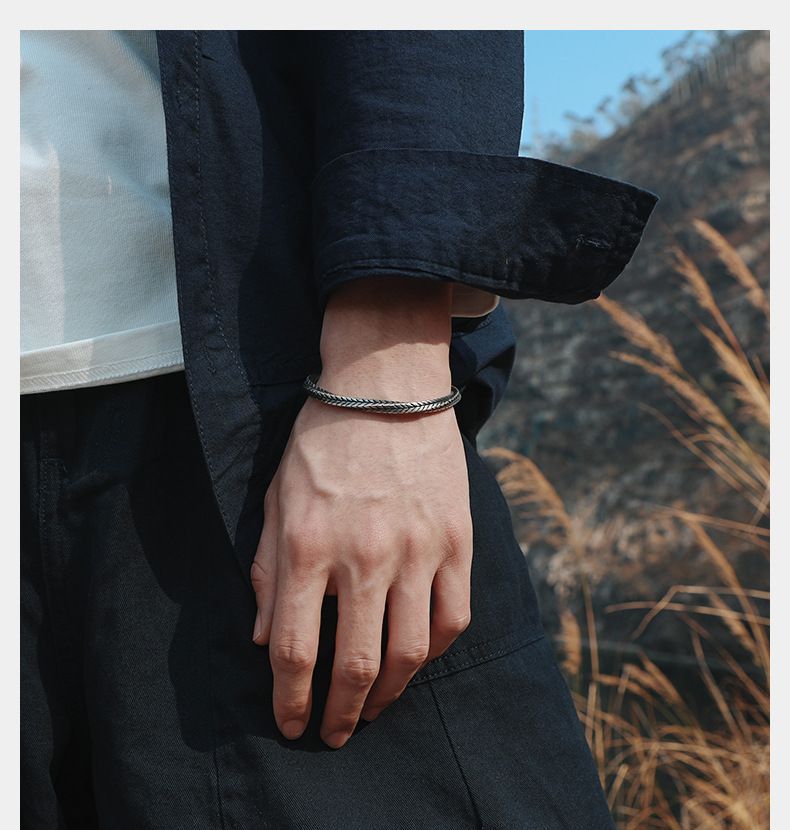 Vintage Möbius Loop Bracelet Set For Couples - Handmade Copper Electroplated Unisex Jewelry - Romantic Infinity Symbol Design_voghion.com