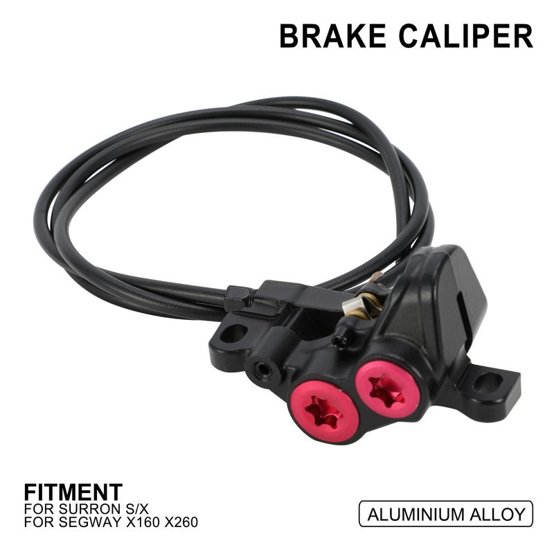 High-Performance Motorcycle Brake Caliper Kit - Front & Rear Brake Upgrade For X160 X260 Models - S-20-QF Caliper With 1600mm Brake Hose_voghion.com