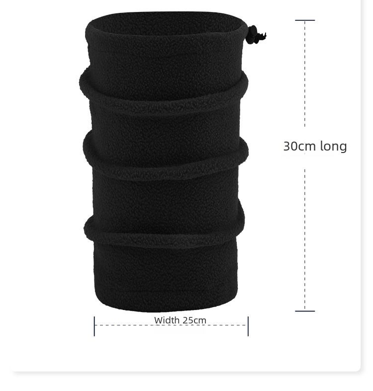 Boné de inverno polar fleece babador à prova de vento esportes esqui faixa de cabeça multifuncional máscara de equitação quente_voghion.com