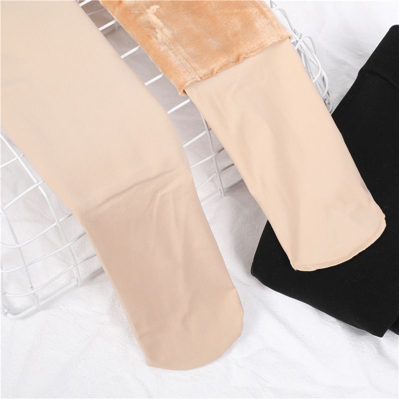 Fleece und verdickt einteiliges leggings frauen nackten beine übernatürlichen nackt gefühl fleisch-farbige strumpfhosen strumpfhosen_voghion.com