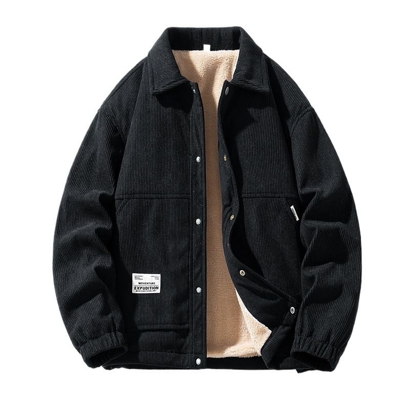 Giacca da uomo alla moda invernale 2025 con colletto ribaltabile e bottoni, modello Cool Ya_voghion.com