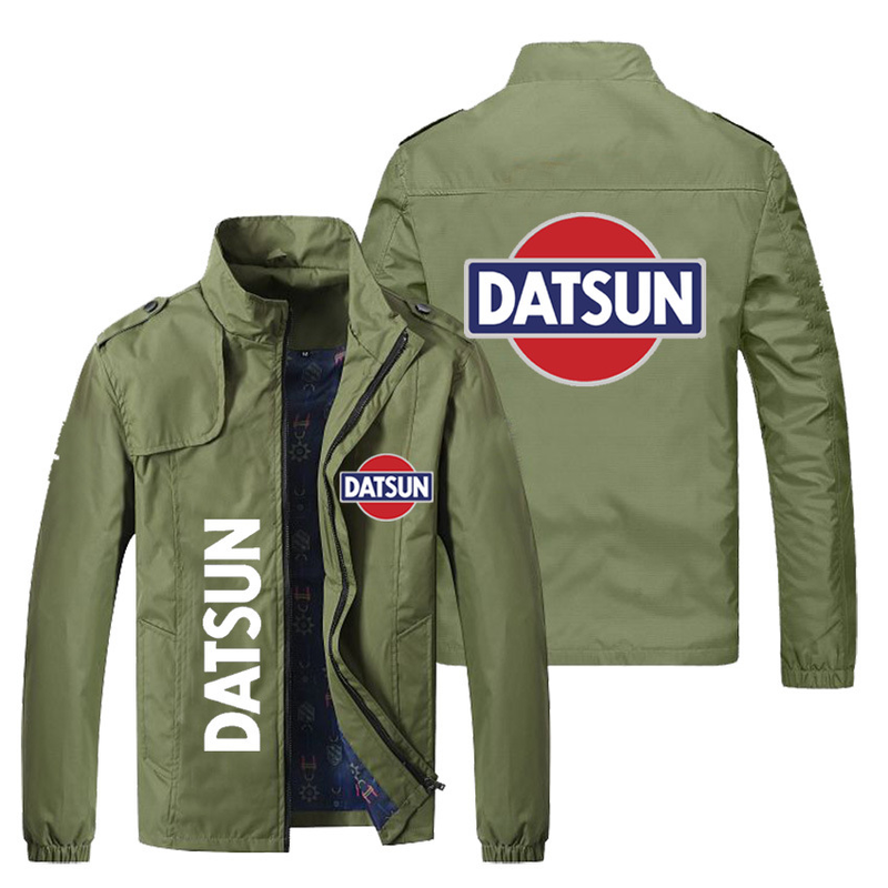 Veste coupe-vent à col montant et poches latérales pour homme, idéale pour la moto, collection automne 2021_voghion.com