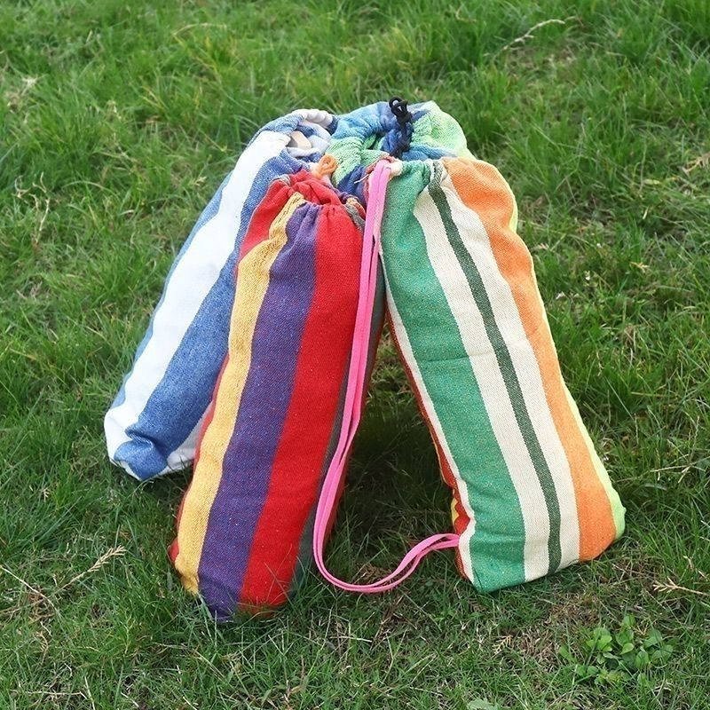 【Colección de 23000 personas】 Hamaca portátil para exteriores antivuelco para acampar, para niños, para dormir al aire libre, con red atada_voghion.com