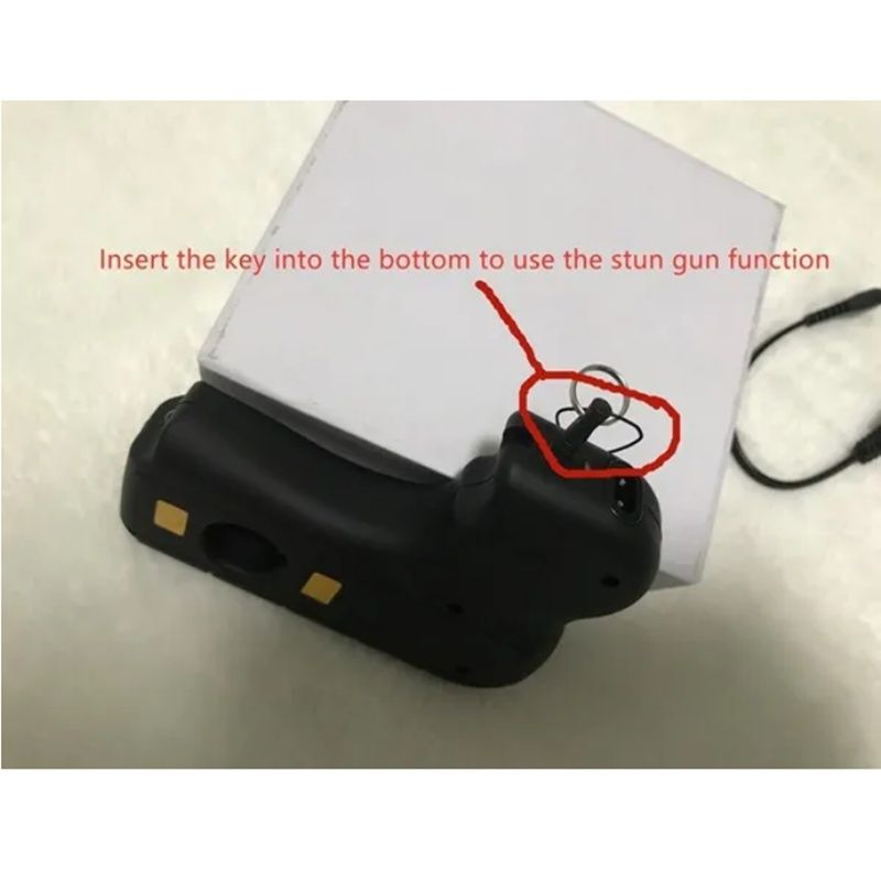Heta försäljning utomhus självförsvarsverktyg elpistol starkt ljus ficklampa högspänningsförsvarsvapen elstång 60 miljoner volt_voghion.com