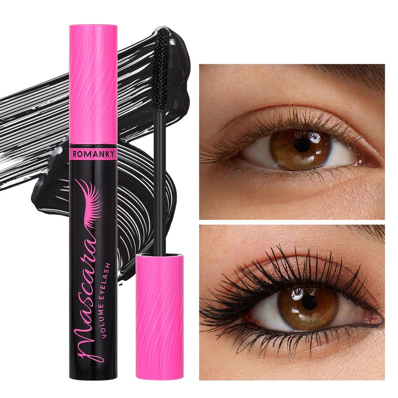 Long-lasting Mascara Waterproof Smudge-proof Dense Curling Style_voghion.com
