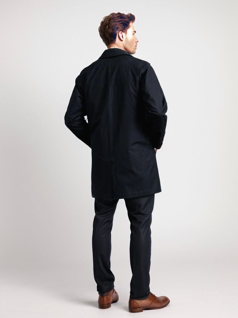 Herenkleding Lente en herfst Nieuwe lange mouwen Windjack Korte mouwen Heren revers Slim Fit Single Breasted Casual Commuter Jack_voghion.com