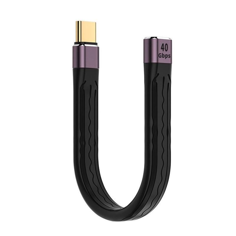 Câble de données USB C vers Type C 40 Gbit/s PD100W 20 V/5 A pour téléphone portable_voghion.com