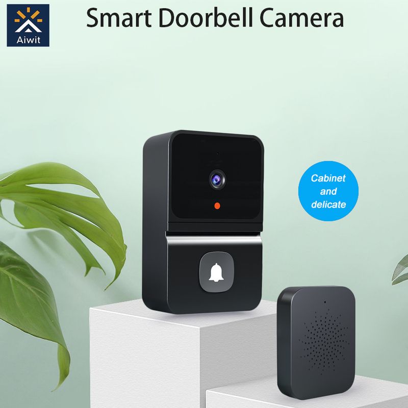 Smart WiFi Video Doorbell – Wireless Two-Way Audio, HD Night Vision, App Control, Compatible With Smart Home Systems_voghion.com