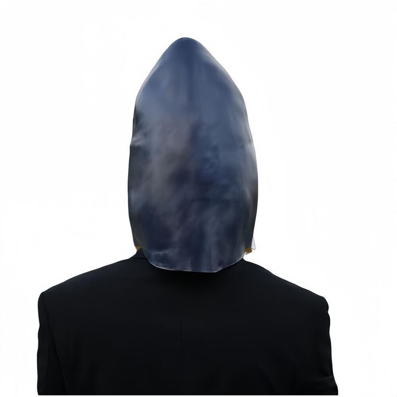 Maschere per feste, divertenti maschere di squalo acquatico, maschere di Halloween, copricapo in lattice di squalo bianco, accessori per spettacoli in maschera_voghion.com