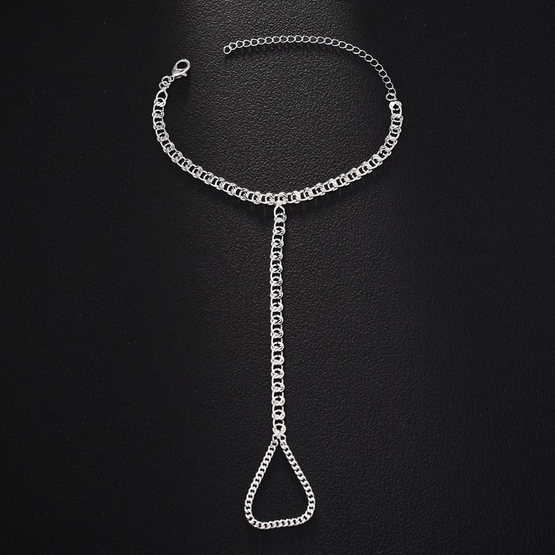 Cuban Finger Punk Style Adjustable Versatile Hand Jewelry Bracelet_voghion.com