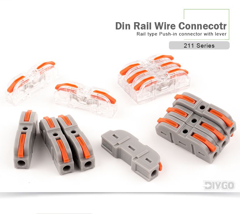 12 AWG Compact Splicing Electrical Butt Terminal To 1 Inline Wire Connector Connect 28-12 AWG_voghion.com