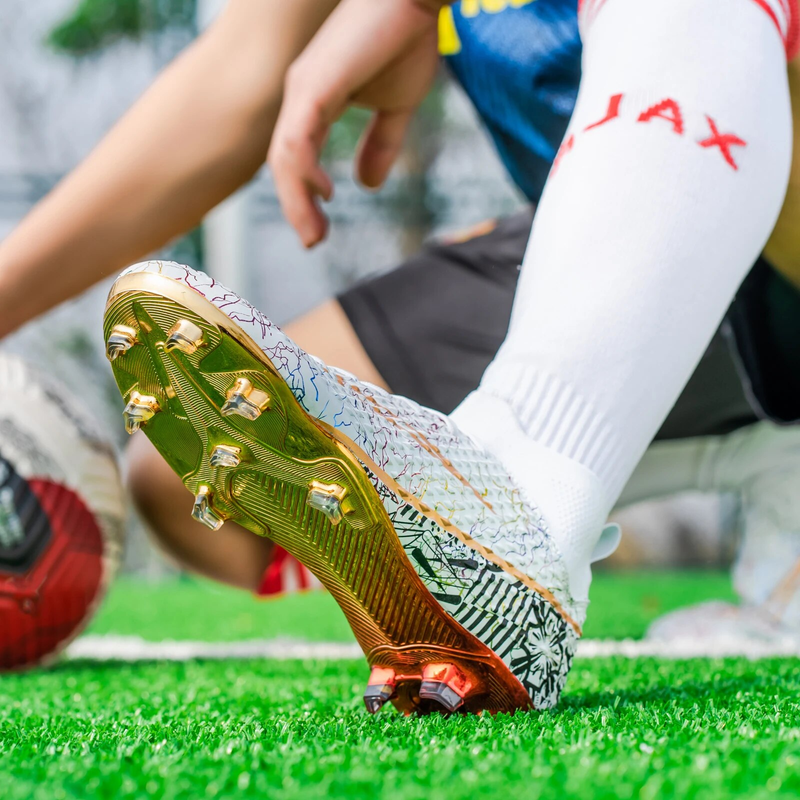 Futbola zābaki TF/FG treniņi, zāle, āra profesionālie futbola apavi vīriešiem sievietēm, pieaugušiem pusaudžiem, neslīdoši futbola apavi, sporta apavi_voghion.com