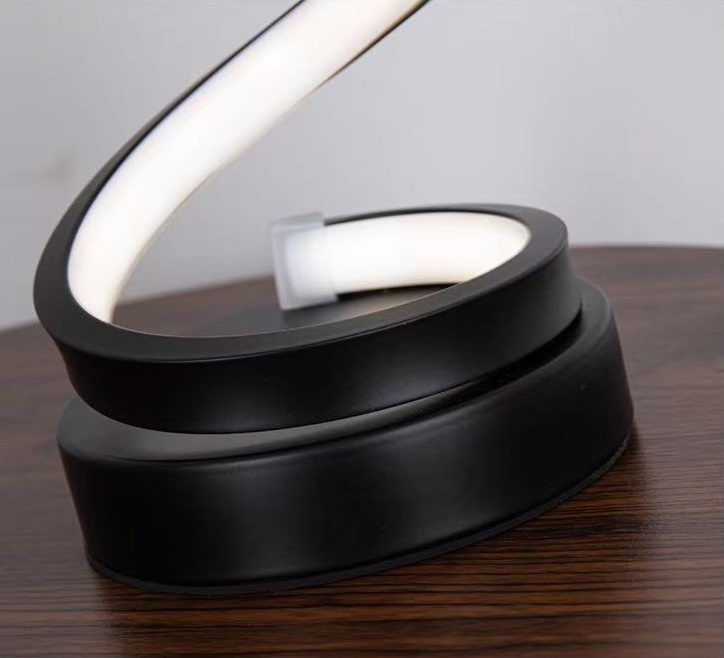 Small Whirlwind Spiral Decorative Atmosphere Table Lamp Modern LED Bar Creative Warm Romantic Bedside Night Light Gift_voghion.com