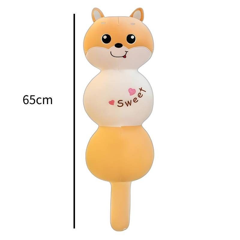 Adorabile cuscino di peluche a forma di zampa d'anatra con frutta candita, morbido e soffice, per dormire, per animali_voghion.com