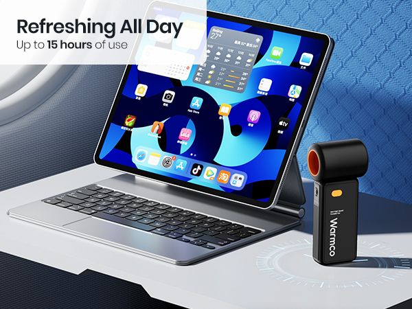 5000mAh Handheld USB Turbo Super Strong Wind Infinite Gear Adjustment Long Battery Life Rechargeable Multipurpose Pocket_voghion.com