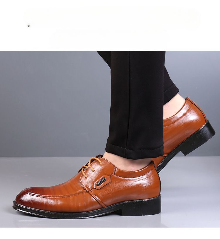 Herren Business Casual Dress Oxfords Formelle Schnürschuhe für Büro, Partys und den Alltag_voghion.com