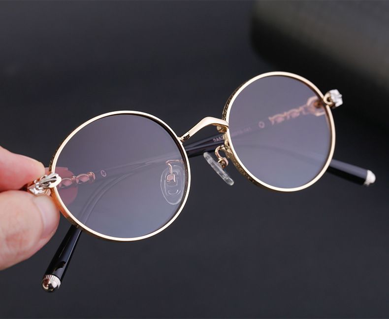 Ochelari de soare pentru bărbați și femei Ochelari de soare noi la modă cu cadru mic Ochelari de soare simpli personalizați pentru femei_voghion.com