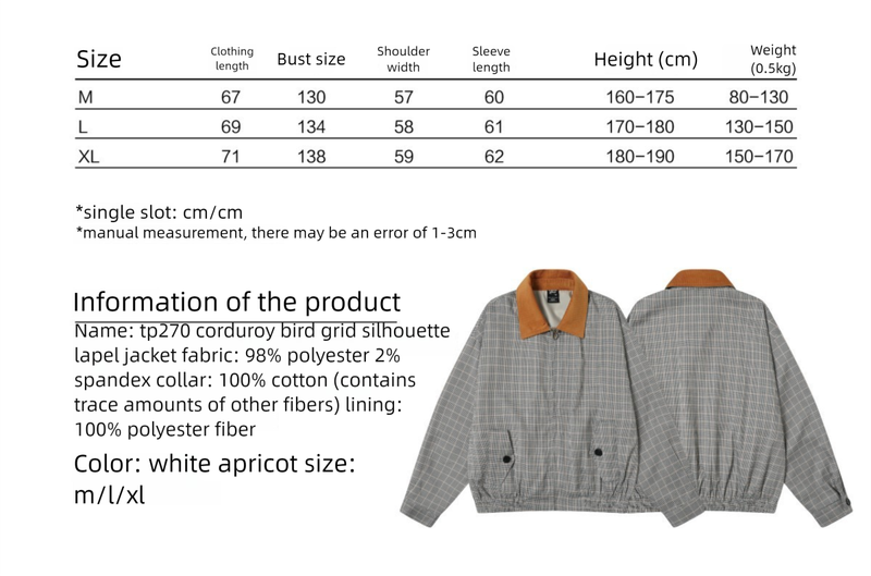 Eon Modish 25 Autumn New American Street Style Houndstooth Oversized Lapel Jacket_voghion.com