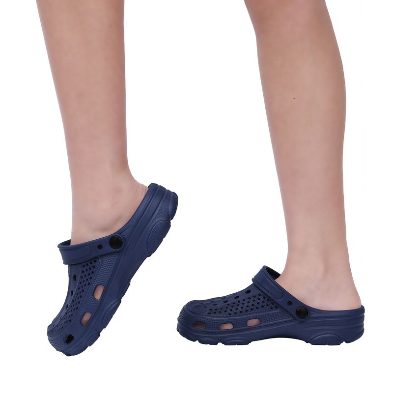 Bebealy Men Hole Clogs Slippers Men Garden Shoes For Men Arch Support Slides Summer Fashion Beach Slippers Non-slip EVA Slippers_voghion.com