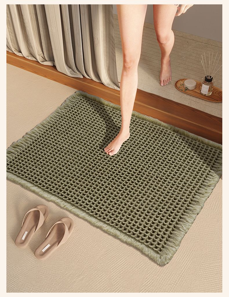 Bathroom Floor Mat Bathroom Entrance Hotel Famous Absorbent Floor Towel Non Slip Foot Mat Bathroom Door Mat Entrance_voghion.com