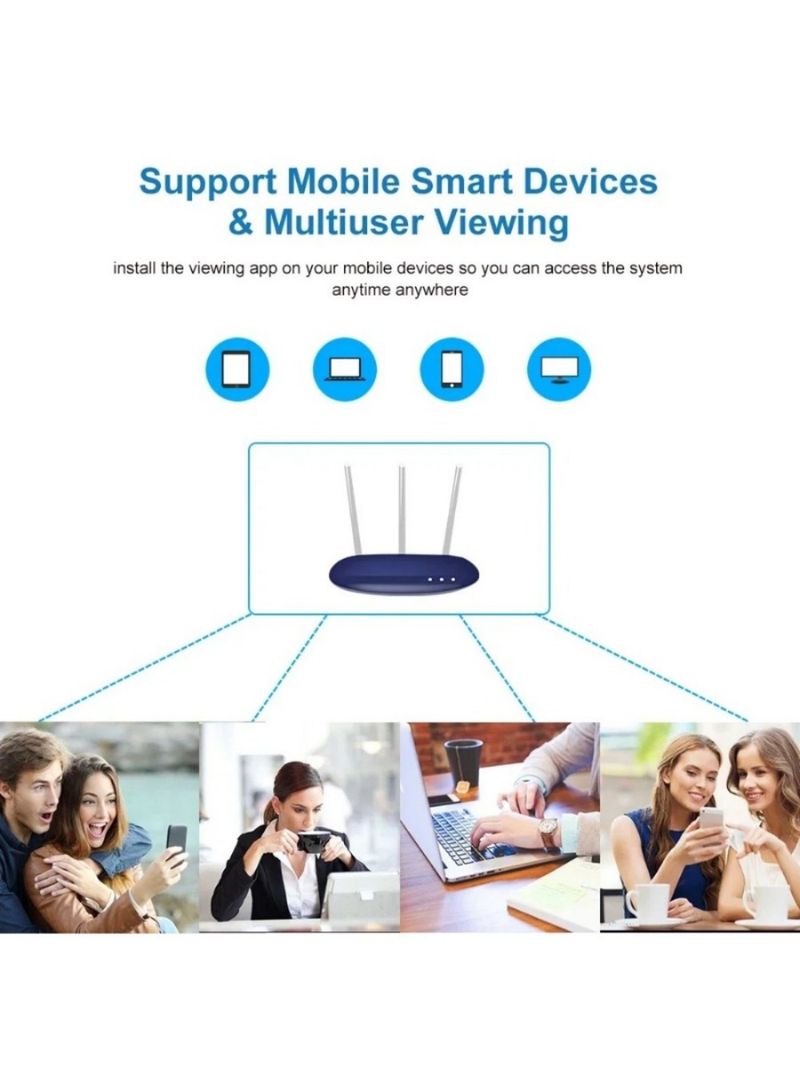 4K 1080P HD Minikamera Wifi Smart Hjem IP Webkamera Fjernovervåking Actionkamera Espia Usynlig Magnetisk Nattsyn_voghion.com