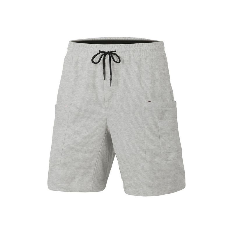 Men's Clothing Casual Summer Men's Loose Multi Pocket Workwear Breathable Waffle Sweat Absorbent Shorts Men_voghion.com