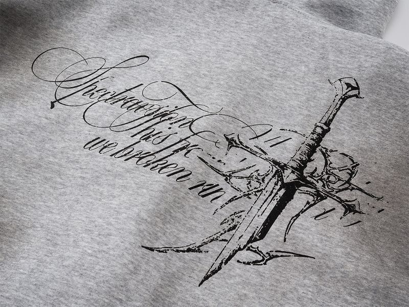 Męska odzież Jiayiku męska 2025 Wasteland Style Dirty Dye Cross bluza jesienno-zimowa Heavy American Street Hoodie męska_voghion.com