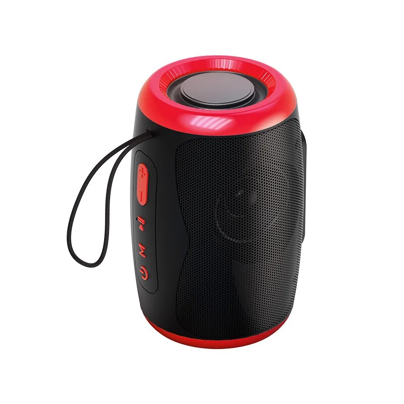 Przenośny głośnik Bluetooth TWS z wodoodpornym, bezprzewodowym radiem zewnętrznym i kolumną głośnikową obsługujący kartę TF, stereofoniczny odtwarzacz muzyki 3D Hi-Fi_voghion.com