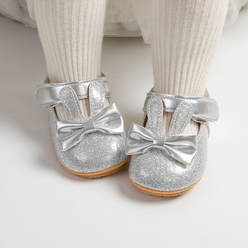 Mother & Kids 2024 new baby shoes rabbit style soft bottom non-slip toddler shoes baby princess shoes_voghion.com